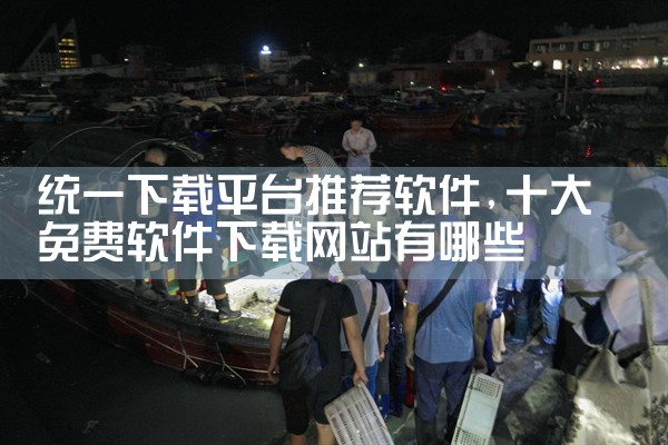 统一下载平台推荐软件